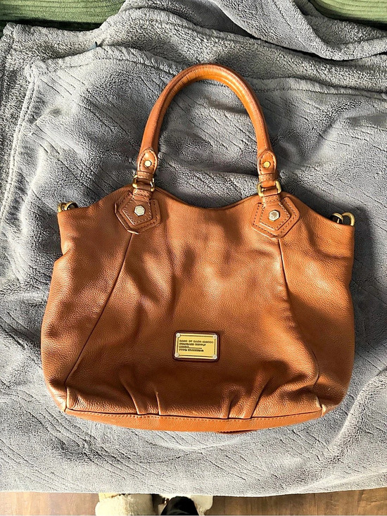 Marc By Marc Jacobs Handbags - Marc by Marc Jacobs Classic Q Hillier Hobo Leather Shoulder Bag Brown